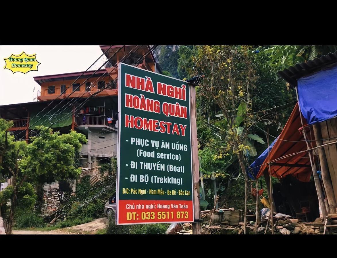 Hoang Quan Homestay Ba Be Buitenkant foto